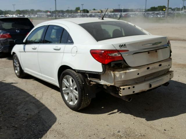 1C3CCBBG2CN131422 - 2012 CHRYSLER 200 TOURIN WHITE photo 3