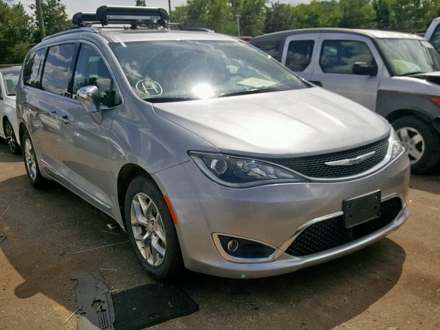 2C4RC1GG1JR314268 - 2018 CHRYSLER PACIFICA L SILVER photo 1