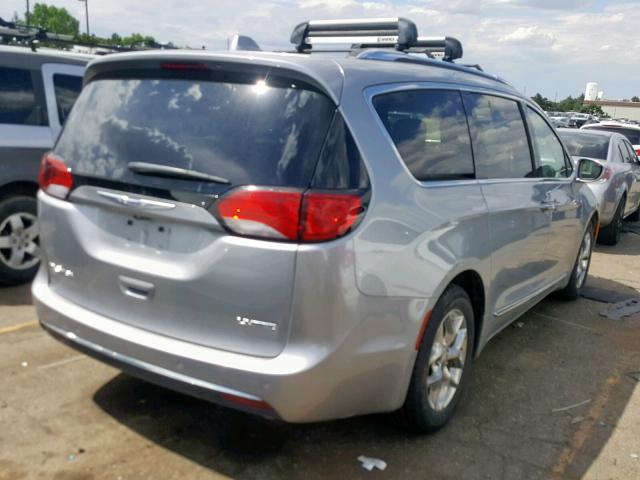 2C4RC1GG1JR314268 - 2018 CHRYSLER PACIFICA L SILVER photo 4
