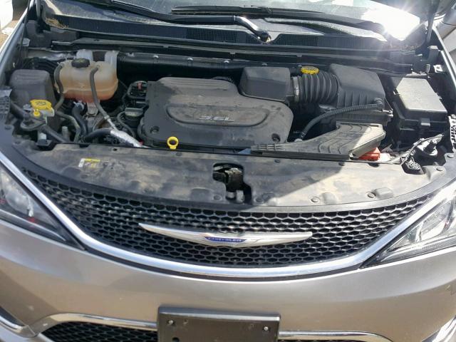 2C4RC1GG1JR314268 - 2018 CHRYSLER PACIFICA L SILVER photo 7