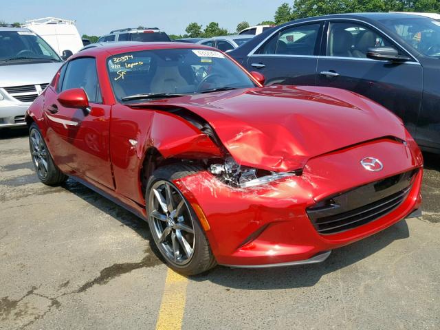 JM1NDAM76H0100252 - 2017 MAZDA MX-5 MIATA RED photo 1