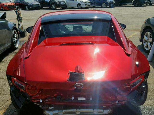 JM1NDAM76H0100252 - 2017 MAZDA MX-5 MIATA RED photo 6