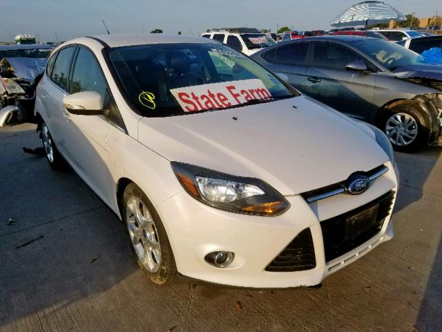 1FADP3N26EL117375 - 2014 FORD FOCUS TITA WHITE photo 1