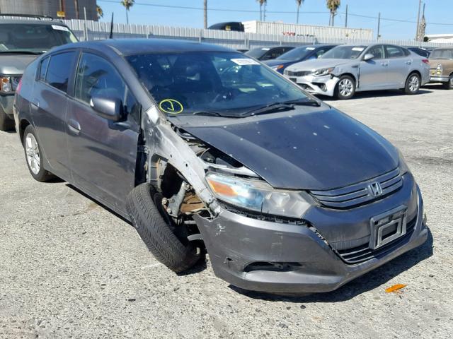 JHMZE2H78AS038179 - 2010 HONDA INSIGHT EX GRAY photo 1