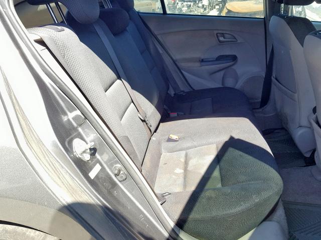 JHMZE2H78AS038179 - 2010 HONDA INSIGHT EX GRAY photo 6