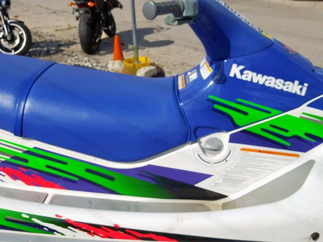 KAW20633H394 - 1993 KAWASAKI 750 WHITE photo 7