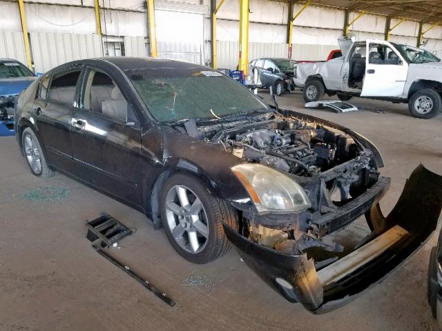 1N4BA41E74C919995 - 2004 NISSAN MAXIMA SE BLACK photo 1