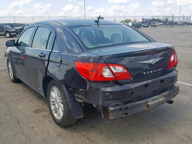 1C3LC56J98N285544 - 2008 CHRYSLER SEBRING TO BLACK photo 3