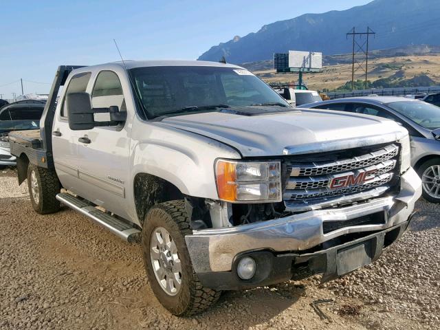 1GT423C81CF202765 - 2012 GMC SIERRA K35 SILVER photo 1