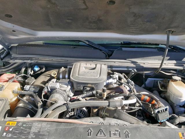 1GT423C81CF202765 - 2012 GMC SIERRA K35 SILVER photo 7