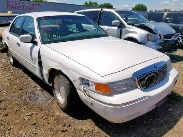 2MEFM75W0WX625611 - 1998 MERCURY GRAND MARQ WHITE photo 1