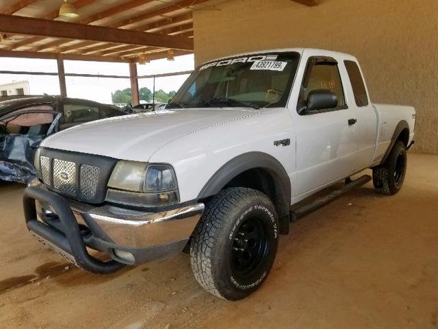 1FTZR15X8YTA48106 - 2000 FORD RANGER SUP WHITE photo 2