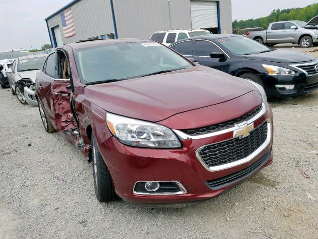 1G11E5SA0GF113746 - 2016 CHEVROLET MALIBU LIM RED photo 1