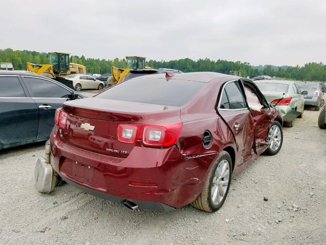 1G11E5SA0GF113746 - 2016 CHEVROLET MALIBU LIM RED photo 4