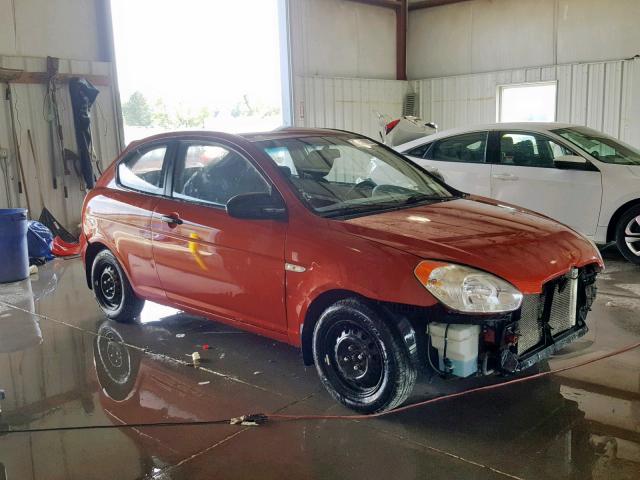 KMHCM36C69U138700 - 2009 HYUNDAI ACCENT GS ORANGE photo 1