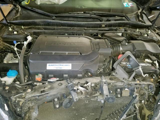 1HGCR3F83FA010446 - 2015 HONDA ACCORD EXL BLACK photo 7