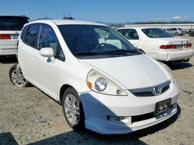 JHMGD38697S061826 - 2007 HONDA FIT S 白色 照片 1