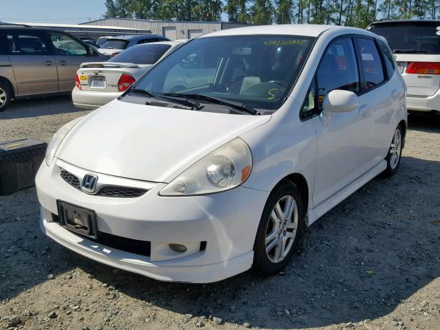 JHMGD38697S061826 - 2007 HONDA FIT S 白色 照片 2