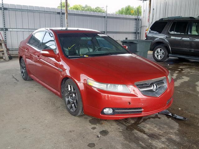 19UUA76567A046805 - 2007 ACURA TL TYPE S RED photo 1