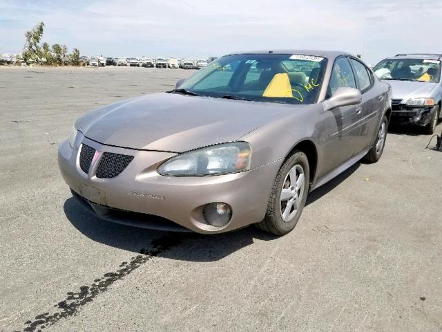 2G2WP552671153014 - 2007 PONTIAC GRAND PRIX GOLD photo 2