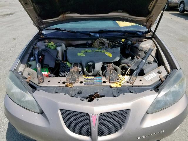 2G2WP552671153014 - 2007 PONTIAC GRAND PRIX GOLD photo 7
