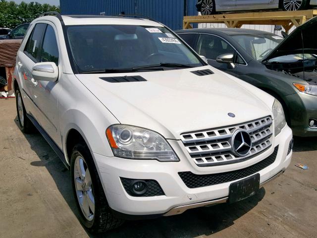 4JGBB86E69A531050 - 2009 MERCEDES-BENZ ML 350 WHITE photo 1