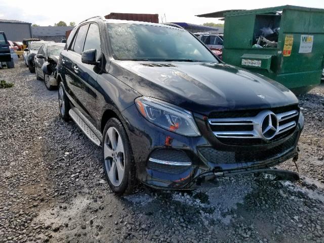 4JGDA5JB5HA933938 - 2017 MERCEDES-BENZ GLE 350 BLACK photo 1