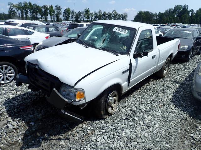 1FTKR1AD2BPA35753 - 2011 FORD RANGER WHITE photo 2