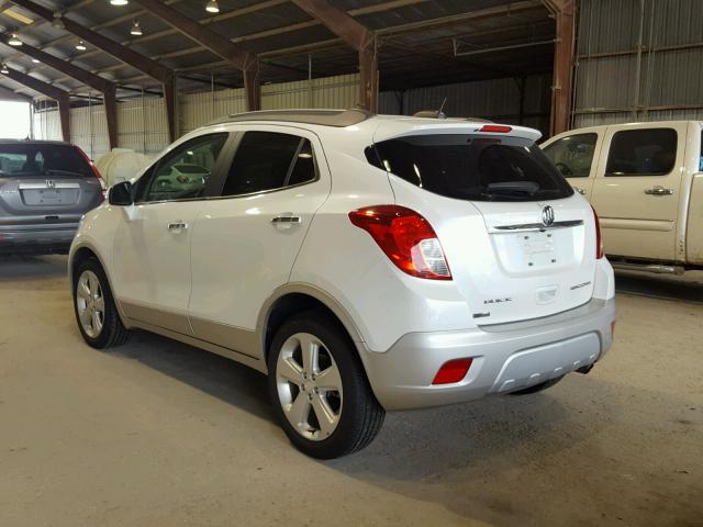 KL4CJBSB4GB622940 - 2016 BUICK ENCORE CON WHITE photo 3