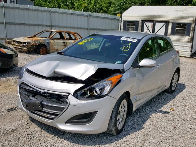 KMHD35LH6GU274776 - 2016 HYUNDAI ELANTRA GT SILVER photo 2