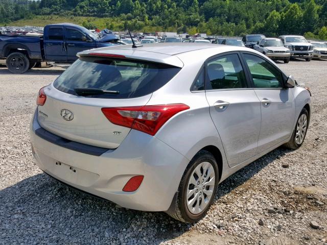 KMHD35LH6GU274776 - 2016 HYUNDAI ELANTRA GT SILVER photo 4