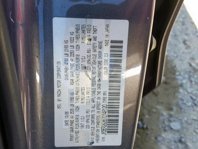 JM3ER293570148120 - 2007 MAZDA CX-7 GRAY photo 10