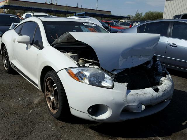 4A3AK64F28E010024 - 2008 MITSUBISHI ECLIPSE SE WHITE photo 1