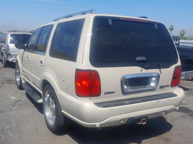 5LMEU27R61LJ31887 - 2001 LINCOLN NAVIGATOR BEIGE photo 3