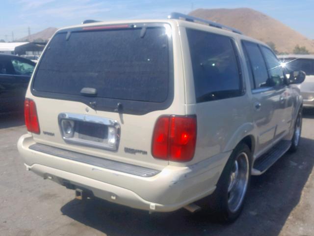 5LMEU27R61LJ31887 - 2001 LINCOLN NAVIGATOR BEIGE photo 4