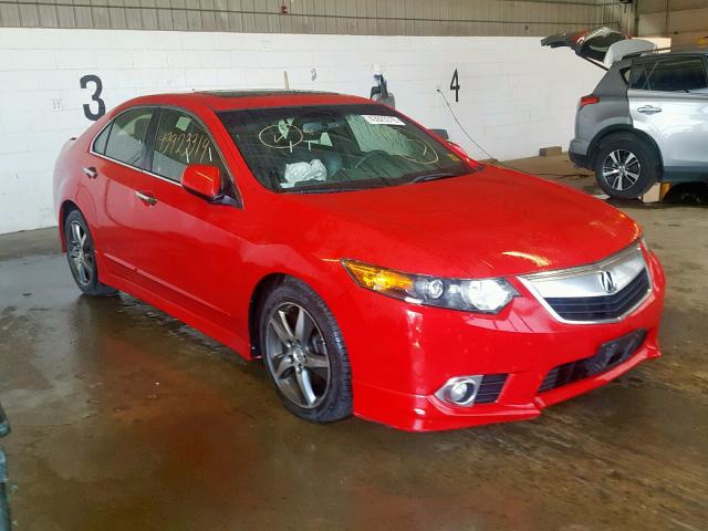 JH4CU2F84CC026337 - 2012 ACURA TSX SE RED photo 1