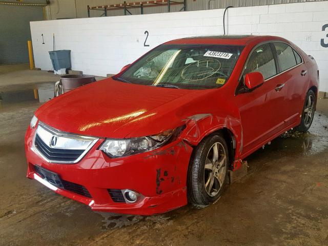 JH4CU2F84CC026337 - 2012 ACURA TSX SE RED photo 2