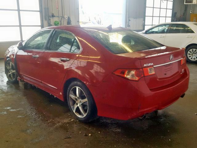 JH4CU2F84CC026337 - 2012 ACURA TSX SE RED photo 3