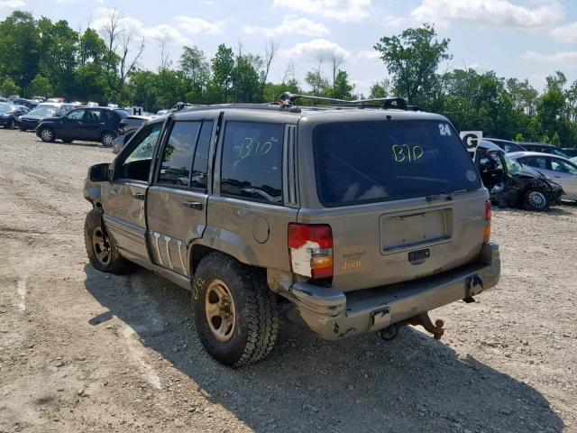 1J4EZ78S0TC102387 - 1996 JEEP GRAND CHER TAN photo 3