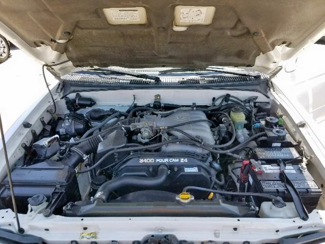 JT3GN86R2X0125519 - 1999 TOYOTA 4RUNNER SR WHITE photo 7