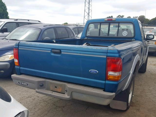 1FTCR11XXRUE84155 - 1994 FORD RANGER GREEN photo 4