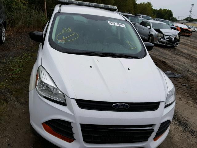 1FMCU0F76FUA85882 - 2015 FORD ESCAPE S TWO TONE photo 9