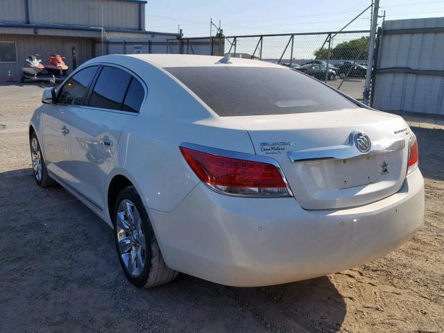 1G4GC5ED3BF169228 - 2011 BUICK LACROSSE C WHITE photo 3