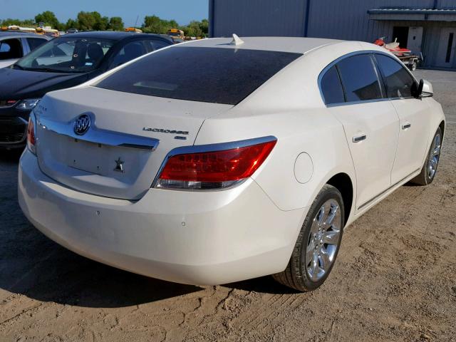 1G4GC5ED3BF169228 - 2011 BUICK LACROSSE C WHITE photo 4