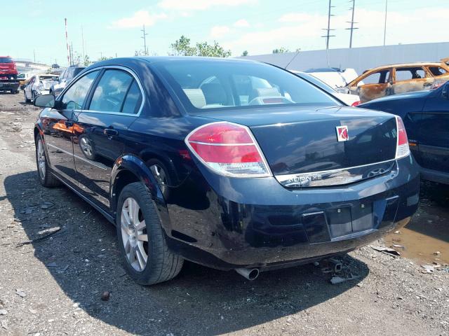 1G8ZS57N67F283151 - 2007 SATURN AURA XE BLACK photo 3