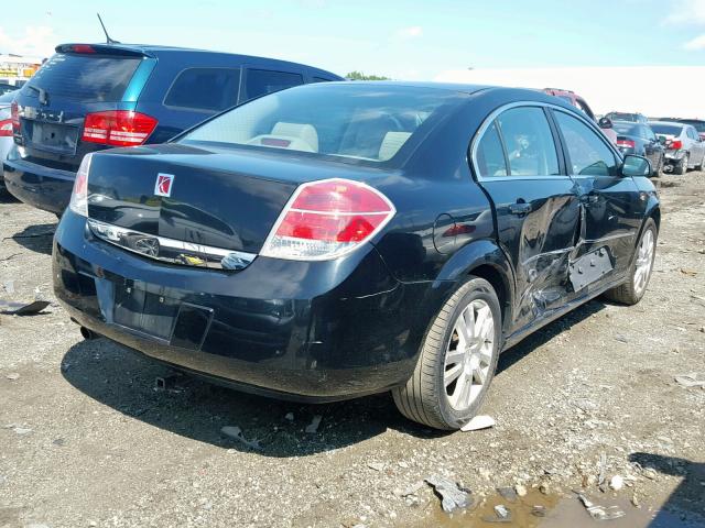 1G8ZS57N67F283151 - 2007 SATURN AURA XE BLACK photo 4