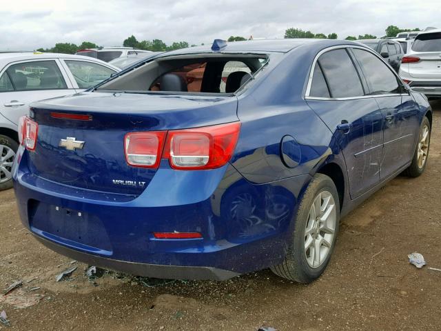 1G11C5SAXDU135976 - 2013 CHEVROLET MALIBU 1LT BLUE photo 4