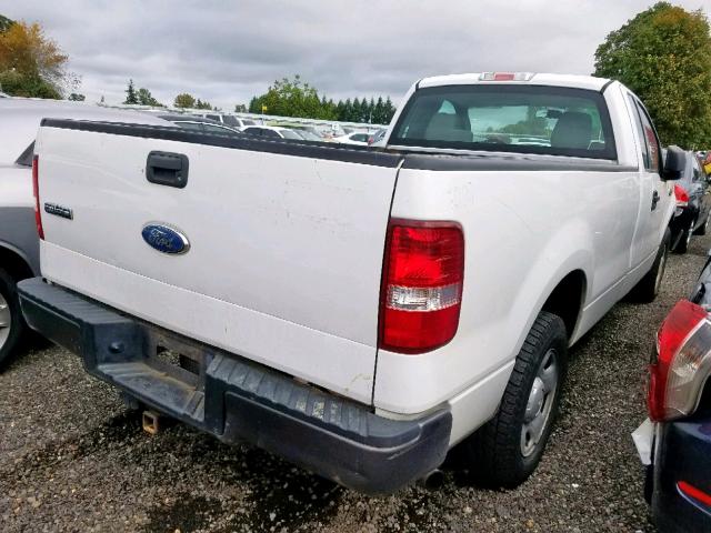 1FTRF12248KD02871 - 2008 FORD F150 WHITE photo 4