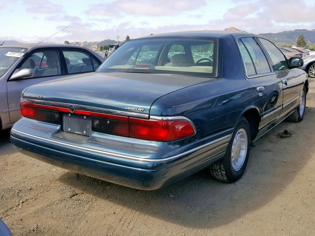 2MELM75W7VX638325 - 1997 MERCURY GRAND MARQ GREEN photo 4