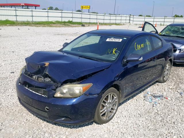 JTKDE167360090694 - 2006 TOYOTA SCION TC ლურჯი ფოტო 2